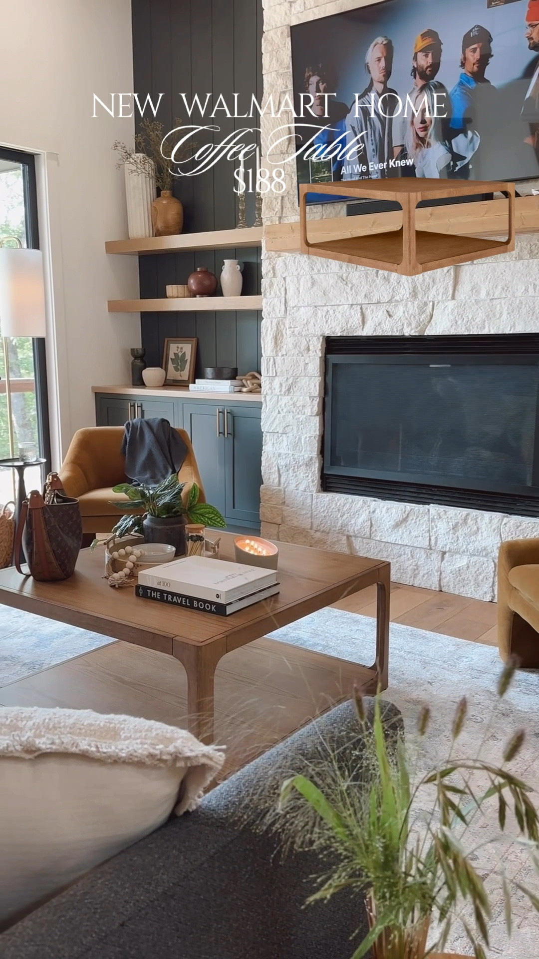 This gorgeous new coffee table from the Walmart showcase house just launched today! And it’s only $188 😍😍😍

#coffeetable #walmart #walmartfind #walmarthome #livingroom #affordablefurniture #affordablehome #walmartfinds 

#LTKSaleAlert #LTKSeasonal #LTKHome