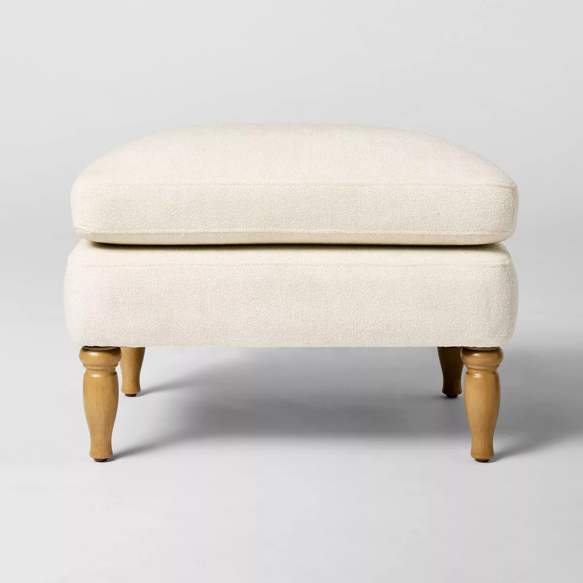 Kauri Upholstered Ottoman Natural - Threshold™ designed with Studio McGee | Target