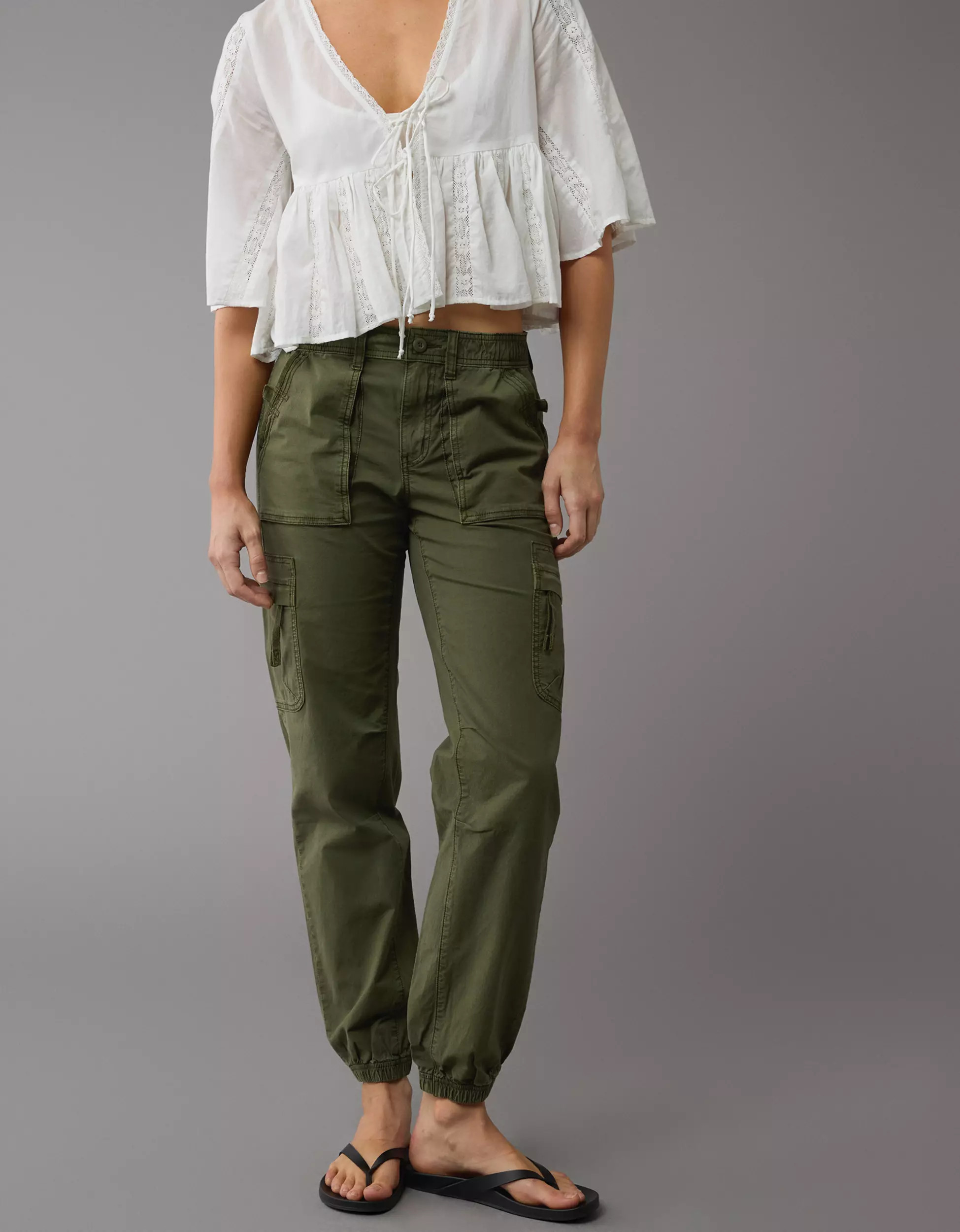 AE Snappy Stretch Baggy Cargo Jogger | American Eagle Outfitters (US & CA)