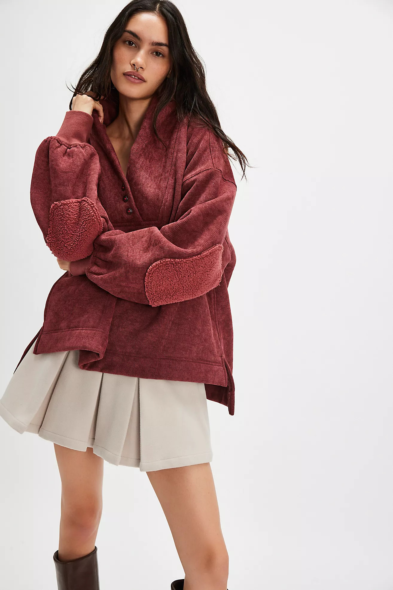 Mia Henley Sweatshirt | Free People (Global - UK&FR Excluded)