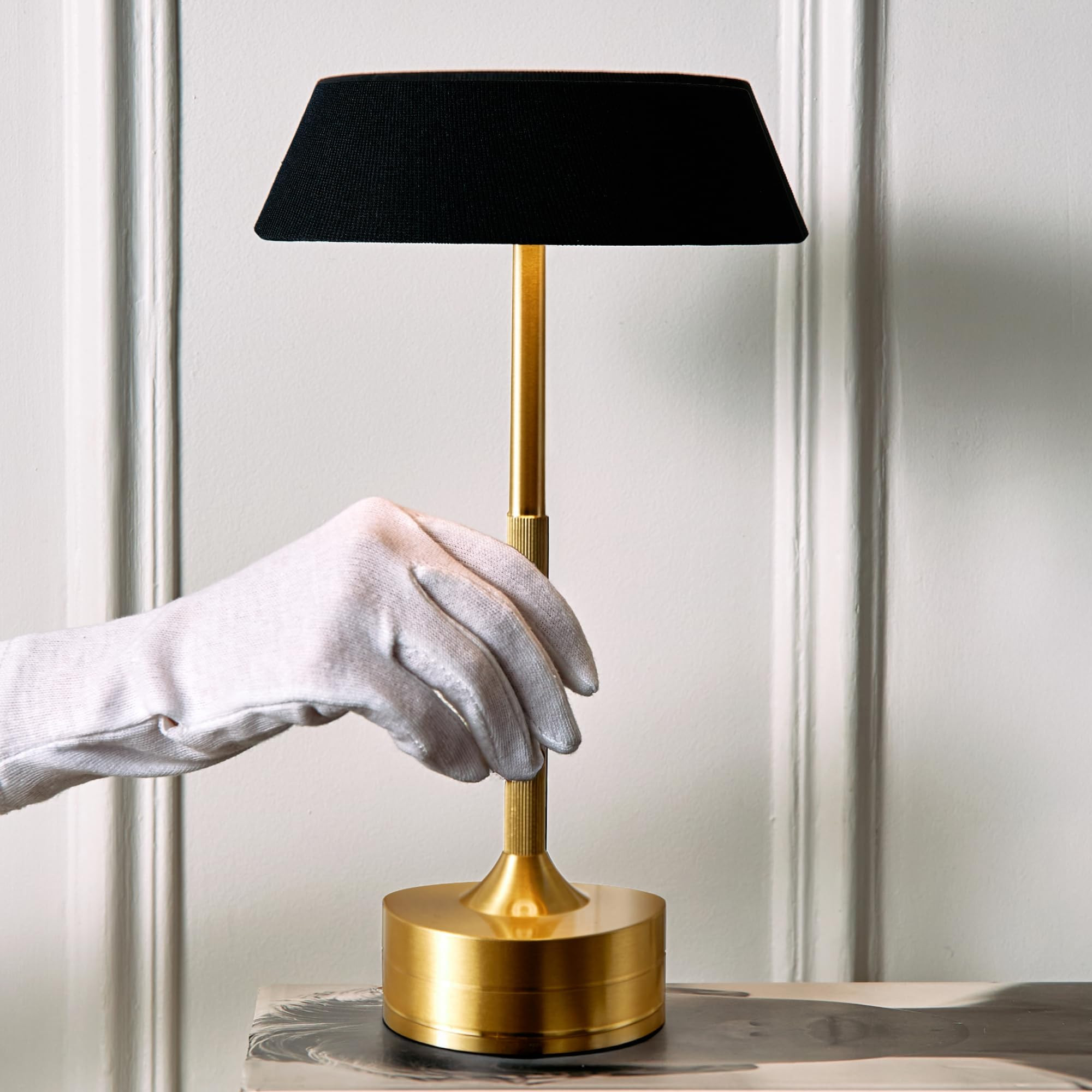 LED Cordless Table Lamp - Rechargeable Light for Home, Bedside, Kitchen - Small Dimmable Tap Ligh... | Amazon (US)