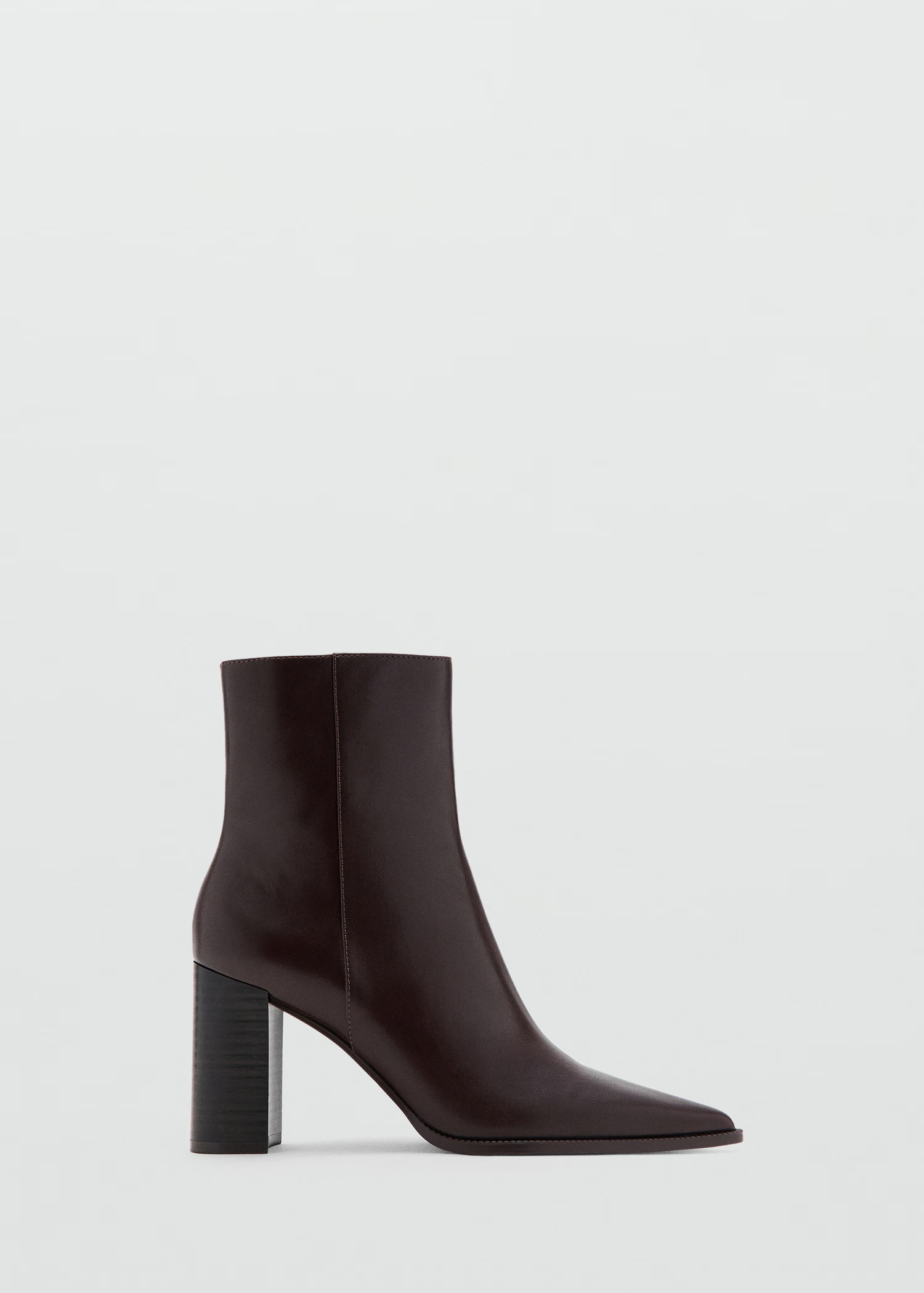 Ankle boots with block heel | MANGO (UK)