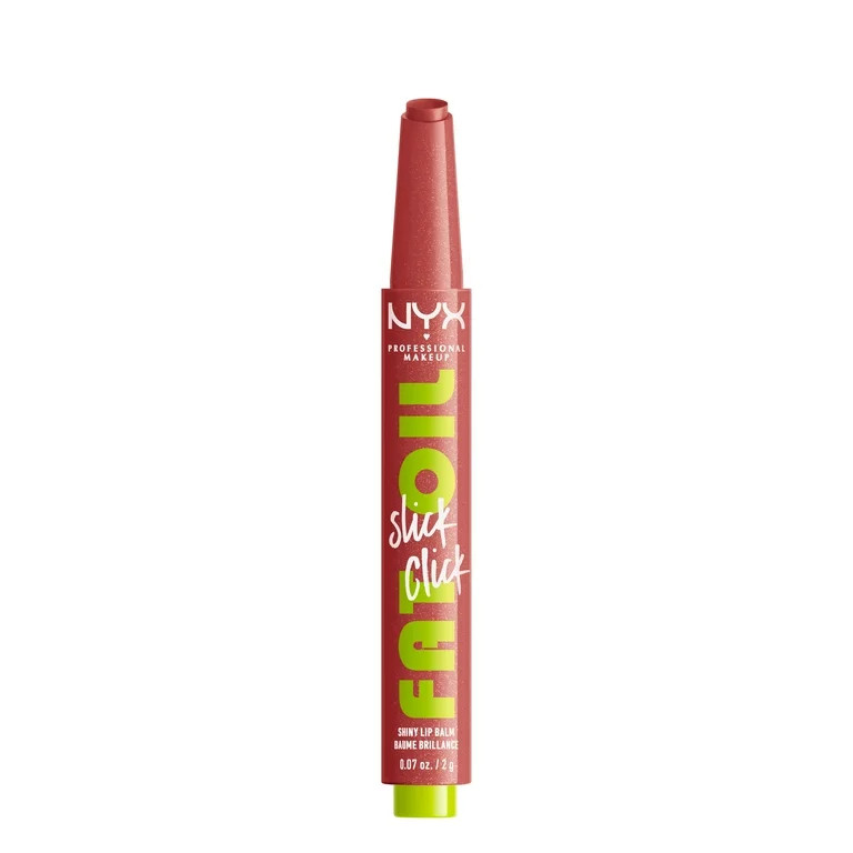 NYX Professional Makeup Fat Oil Slick Click Hydrating Tinted Lip Balm, No Filter Needed | Walmart (US)