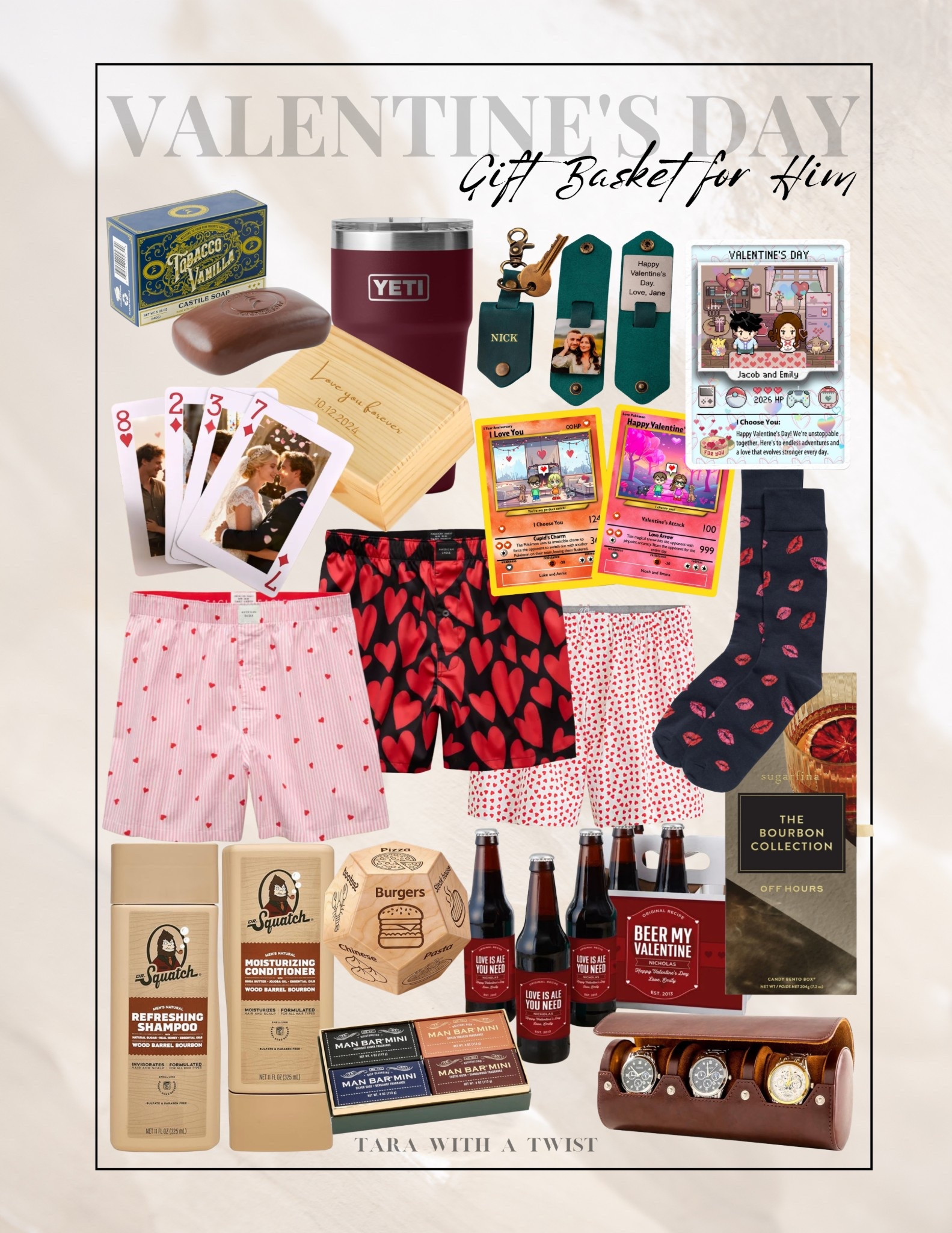 Valentine’s Day Gifts for Him! Basket stuffers gift ideas for him! 

Valentine’s Day Gift Basket for Him. Valentine’s Day. Gifts for Him. Gift Guide. Valentines Gift Basket Ideas. Valentine’s Gifts for Him. #LTKGiftGuide 


#LTKValentine #LTKMens #LTKSeasonal