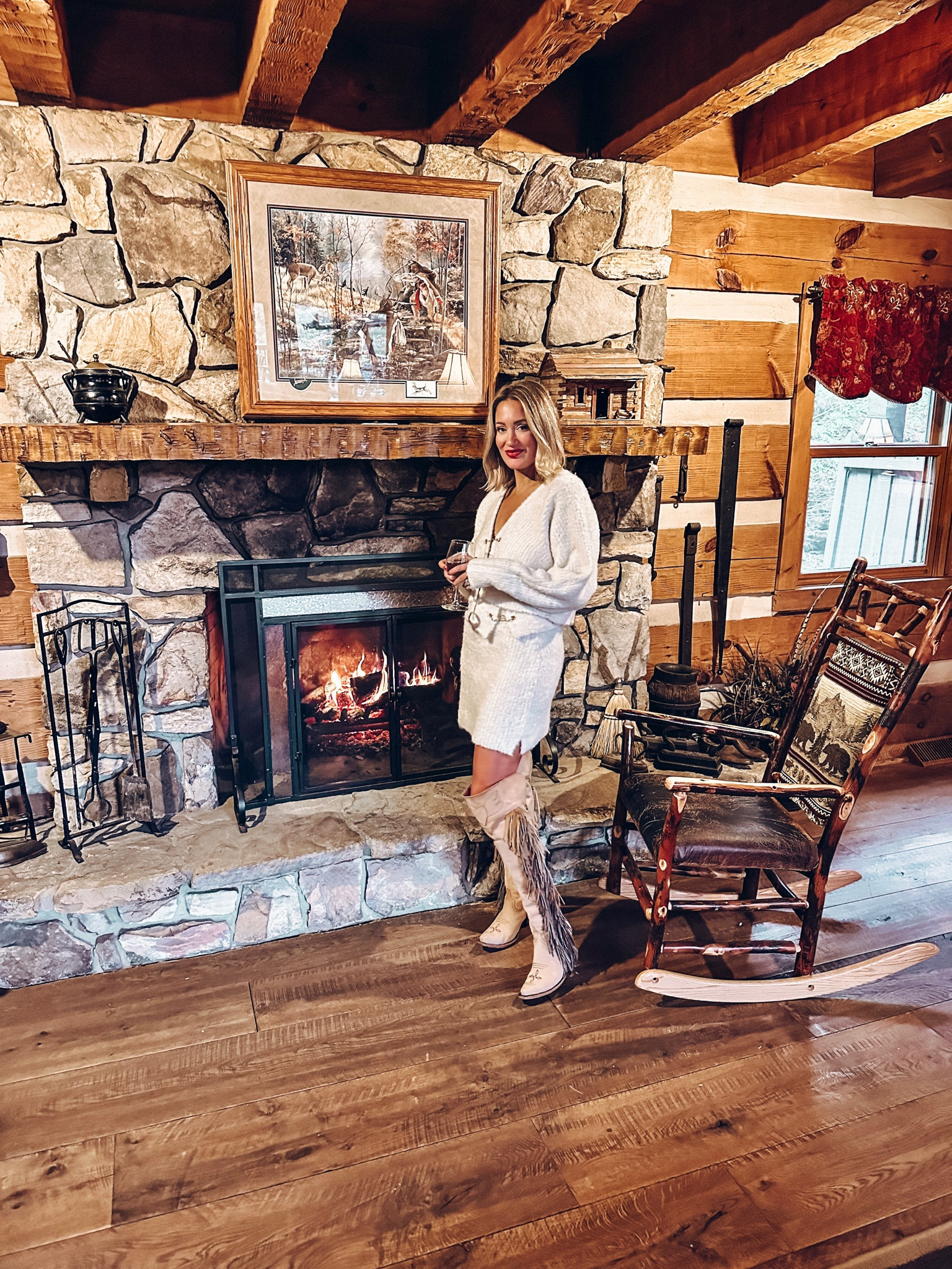 Cutest boucle skirt and sweater set. 
Wearing a small in both 

#LTKFindsUnder50 #LTKStyleTip #LTKSeasonal