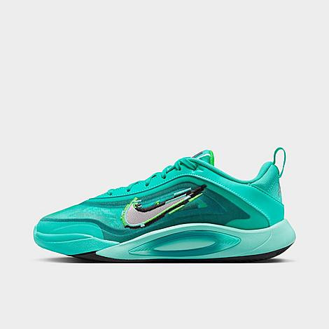 Nike Big Kids A'One A'ja Wilson Basketball Shoes in Bleached Turquoise/Washed Teal/Geode Teal Size: 3.5 | Finish Line (US)