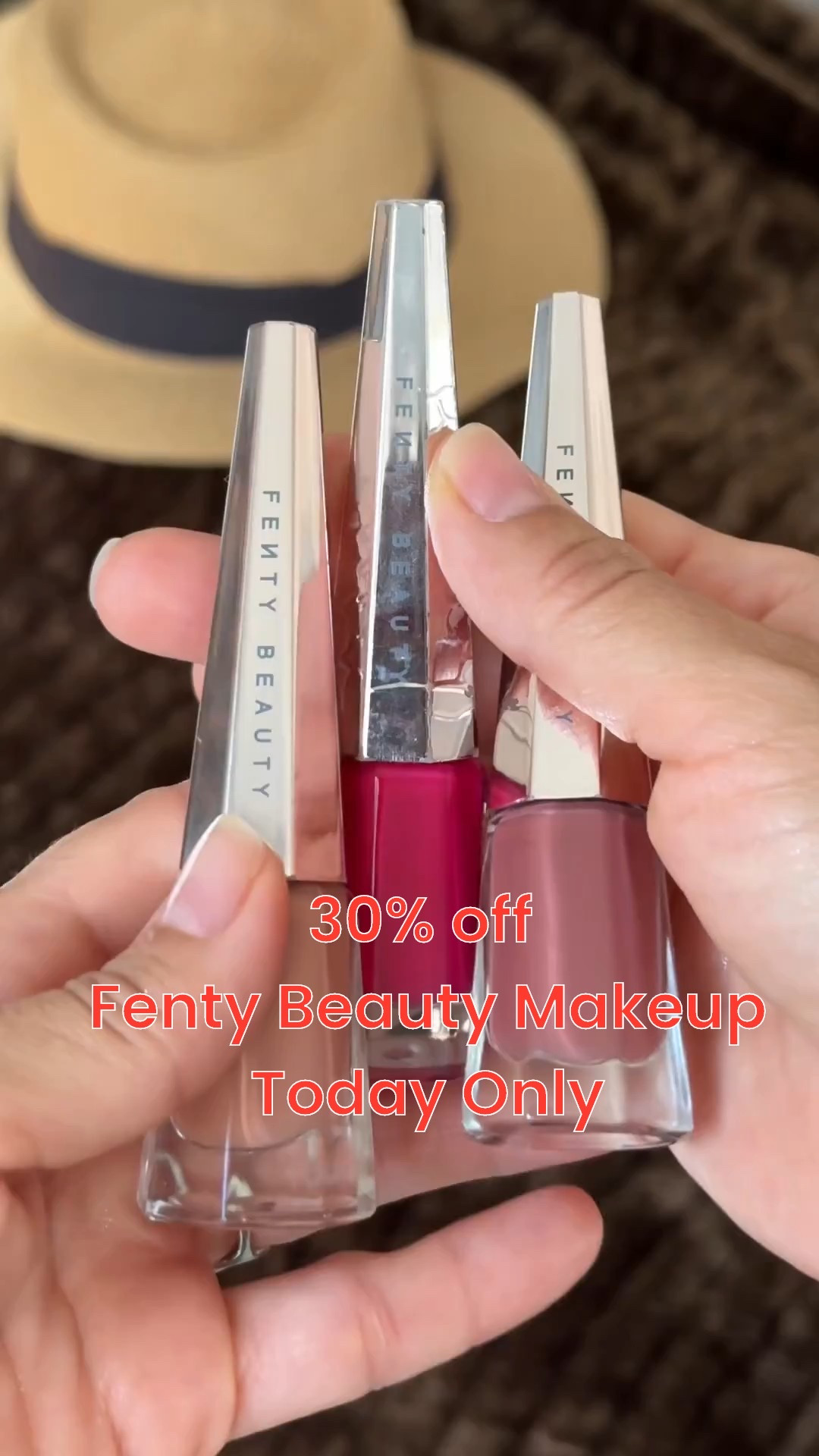 Long lasting liquid lip!  I’ll be getting the red one for this holiday season. @fentybeauty knows these sell out so get them while they’re on %30 off Today Only @Sephora  

#LTKCyberWeek #LTKHoliday #LTKBeauty
