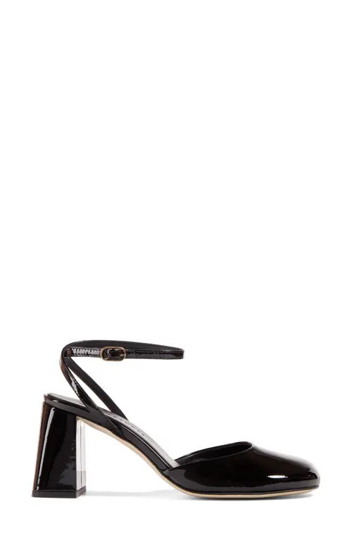 Dear Frances Harlow Ankle Strap Pump in Black at Nordstrom, Size 12Us | Nordstrom