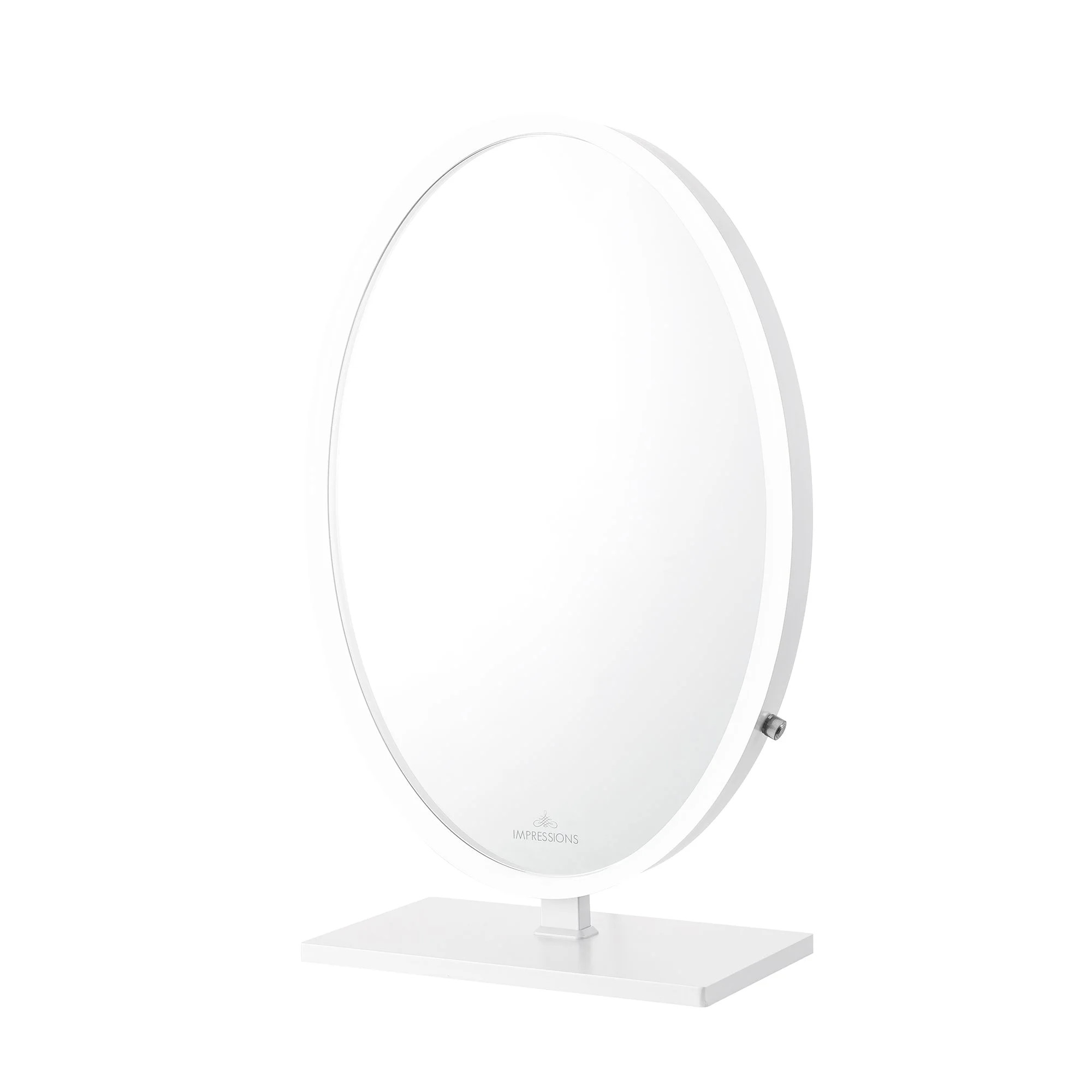 Impressions Vanity Heiress Plus Tabletop Vanity Mirror with Lights, Makeup Desk Mirror (White) - ... | Walmart (US)