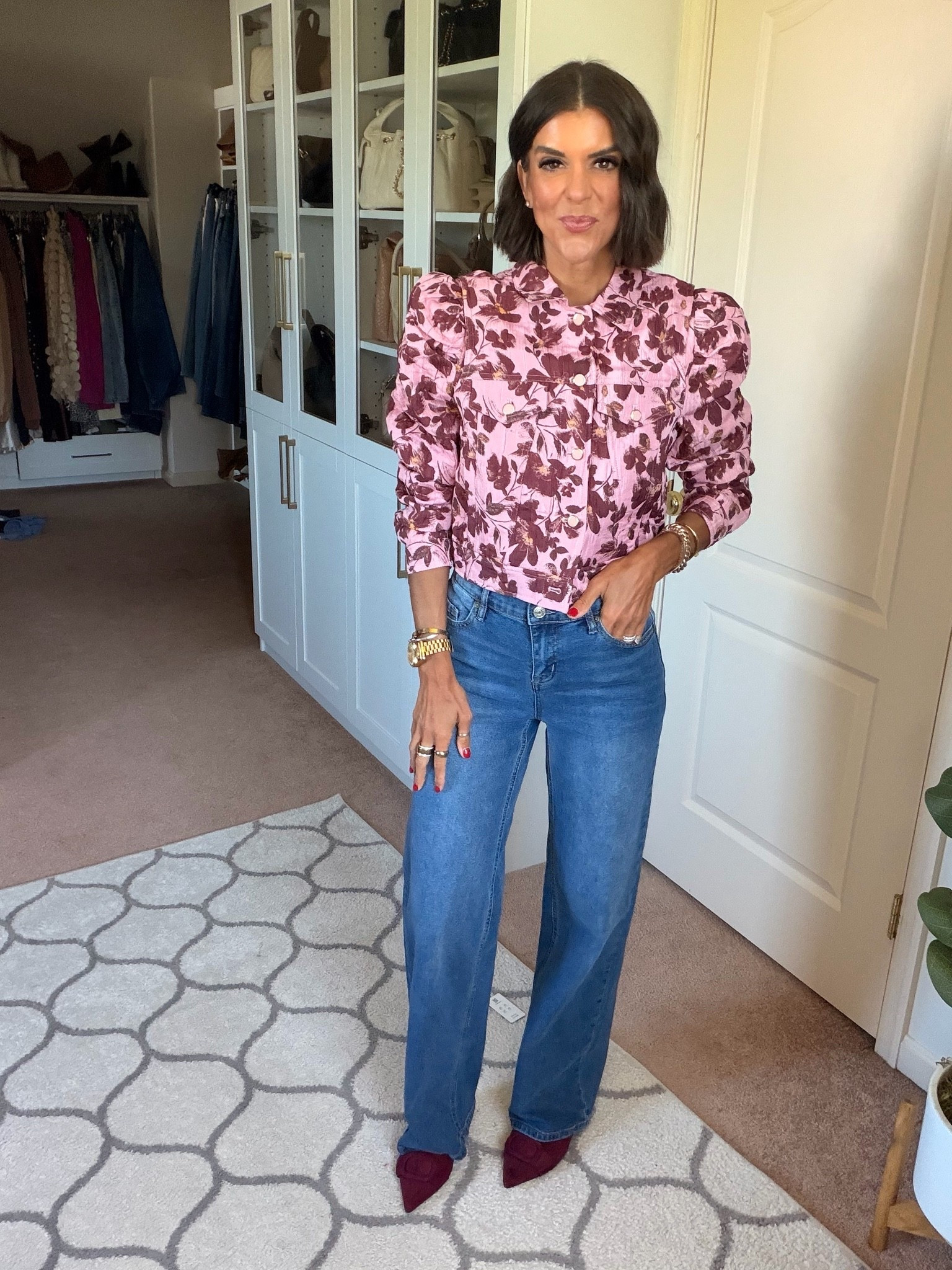 Can you even believe this is Walmart?! Size xs in jacket and jeans 
Jeans tts

#LTKSaleAlert #LTKSeasonal #LTKmomlife