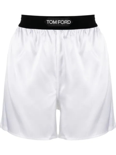 TOM FORD Satin Boxer Shorts  - Farfetch | Farfetch Global
