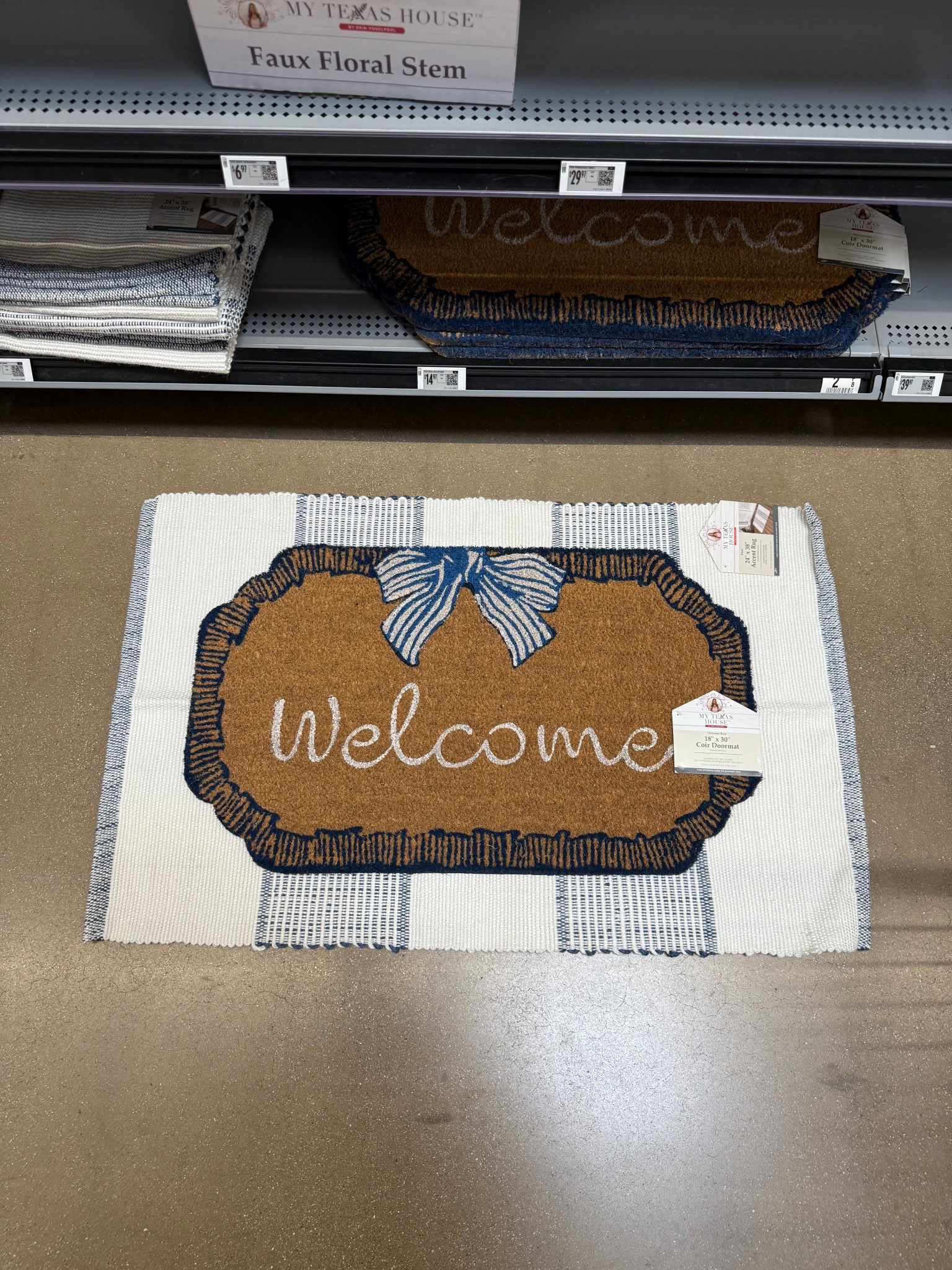 Walmart home
New doormats

#LTKHome #LTKSeasonal