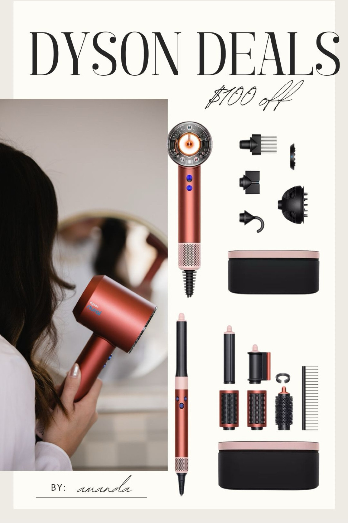 Dyson air wrap and hair dyer $100 off! 

@bloomingdales #bloomingdales #ad

#LTKGiftGuide #LTKSaleAlert #LTKBeauty