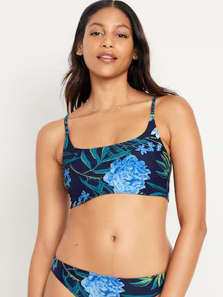 Scoop-Neck Bikini Swim Top | Old Navy (US)