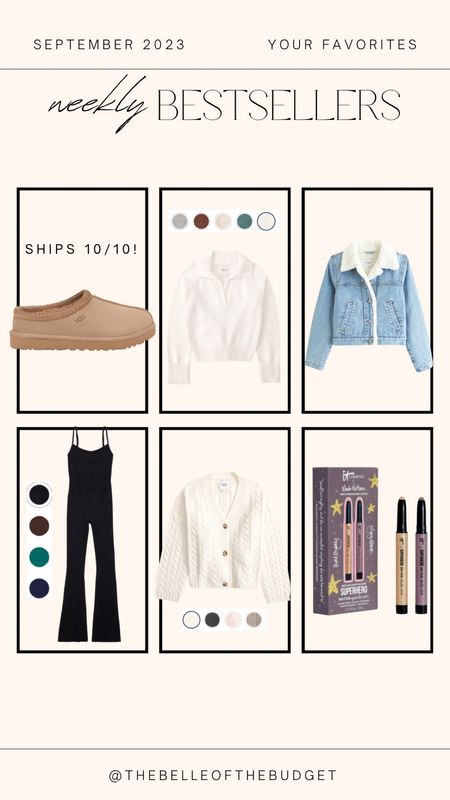 This weeks best sellers! All fall fashion and beauty staples for me this year! 

#LTKSeasonal