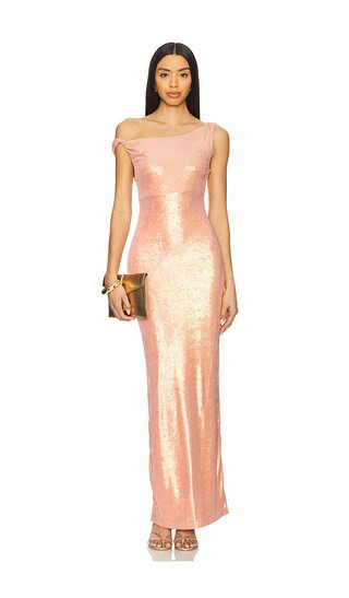 superdown Tianna Gown in Pink. - size S | Revolve Clothing (Global)