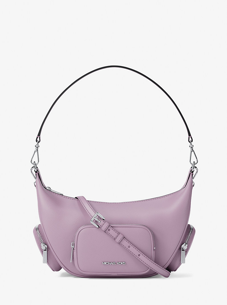 Merritt Medium Pebbled Leather Convertible Shoulder Bag | Michael Kors US