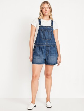 Baggy Jean Shortalls -- 3-inch inseam | Old Navy (US)