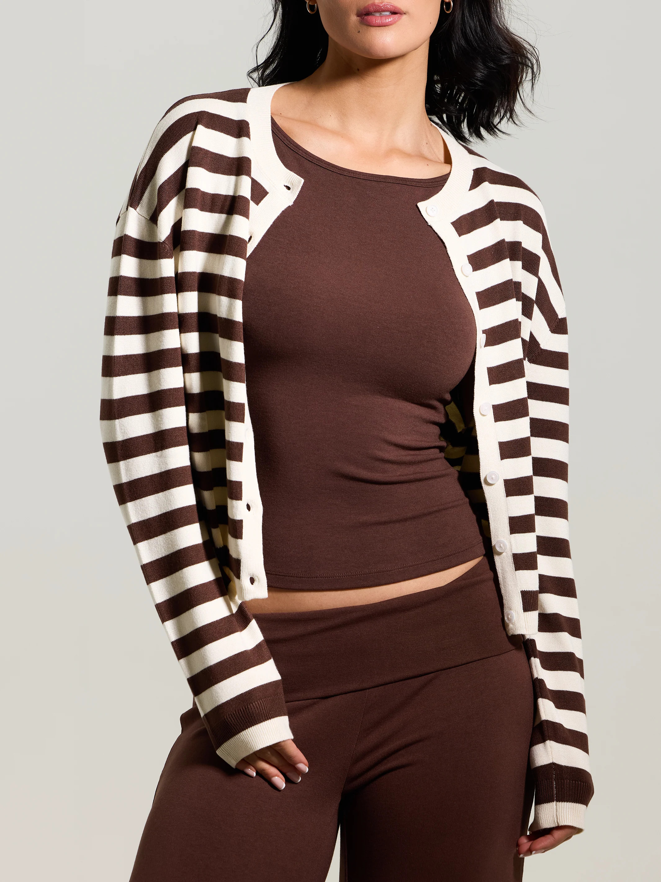 Striped Cardigan | Klassy