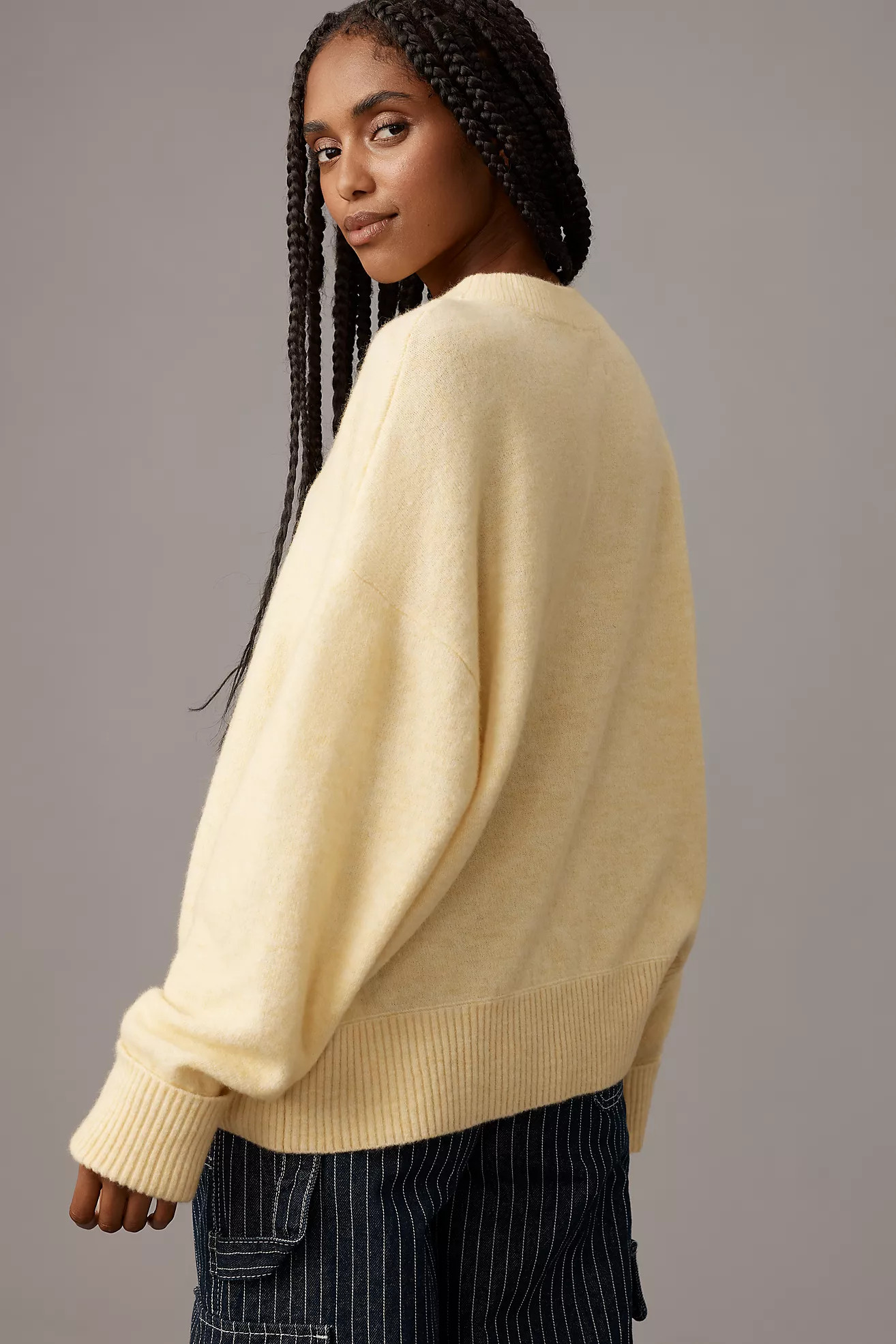 The Juno Crew-Neck Sweater by Pilcro | Anthropologie (US)