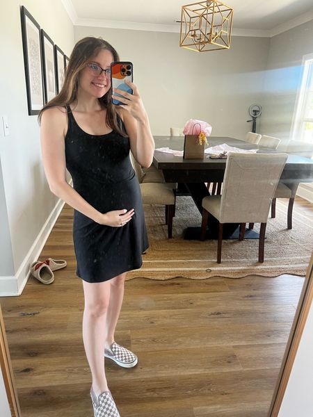 Maternity Activewear dress from Target! Wearing a size small 
Activewear, athletic dresses, summer dresses, casual dresses, target fashion, target dress, target activewear, maternity, maternity dress, bump friendly, bump friendly target, travel outfit

#LTKTravel #LTKBump #LTKActive