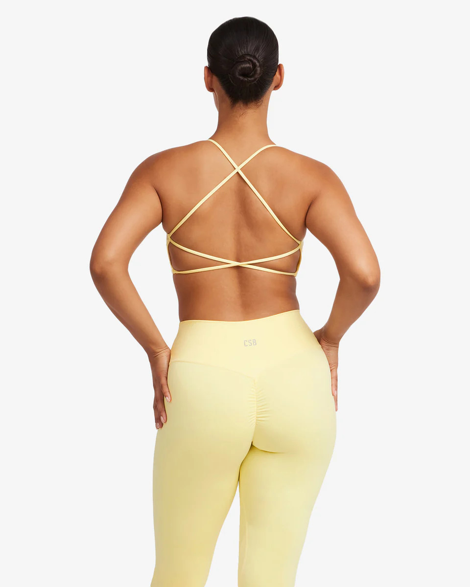 Serenity Lexi Crop | Lemon | Crop Shop Boutique US