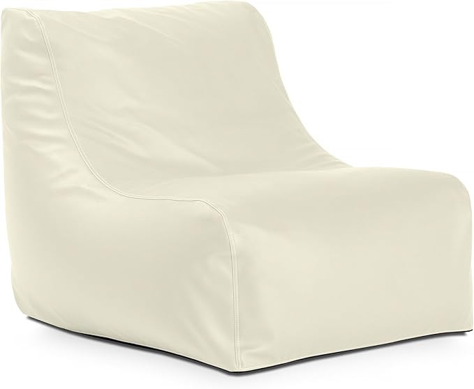 Jaxx Ponce Nautical Edition - Casual Bean Bag Seating for Boat, Yacht & Watersports - Marine Viny... | Amazon (US)