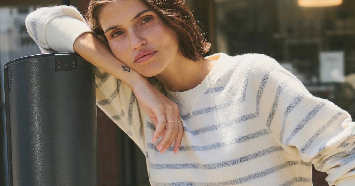 Cloud 9 Fleece Reversible Crewneck | Marine Layer