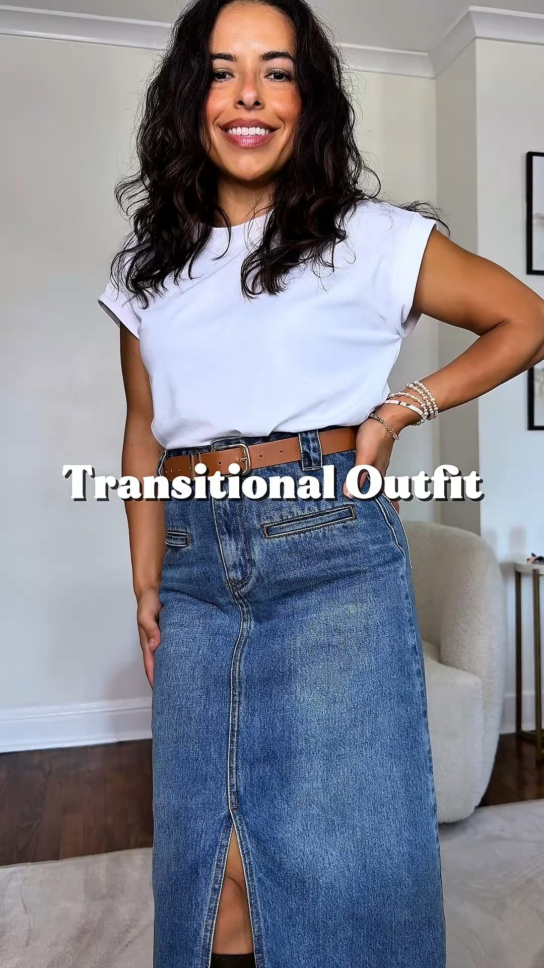 Petite Studio always has stylish and quality pieces for petites! Today I’m styling this denim midi skirt a few different ways for the transition to spring! #LTKspring

#LTKSeasonal #LTKPetite