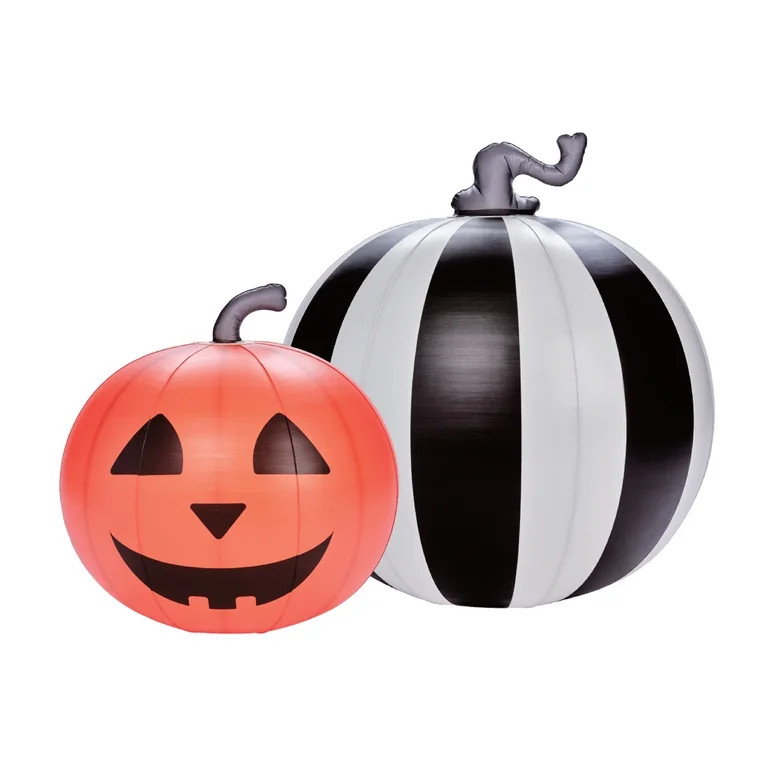 FUNBOY Inflatable Pumpkin Halloween Decorations Outdoor, 2-Pack | Walmart (US)