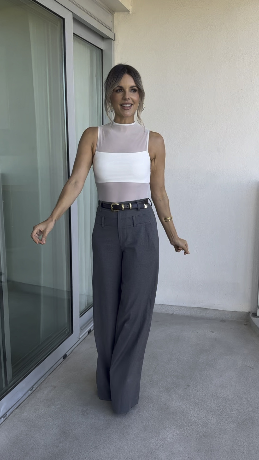 Re-sharing my press look from the other day, but I found a dupe for my top but in black at Abercrombie that’s on sale right now for about 80% less than what my actual top cost. It’s on sale for just $37 and my top cost $250. Also linking acute maroon skirt that you could wear with it that is also on sale at Abercrombie.

#LTKHoliday #LTKSaleAlert