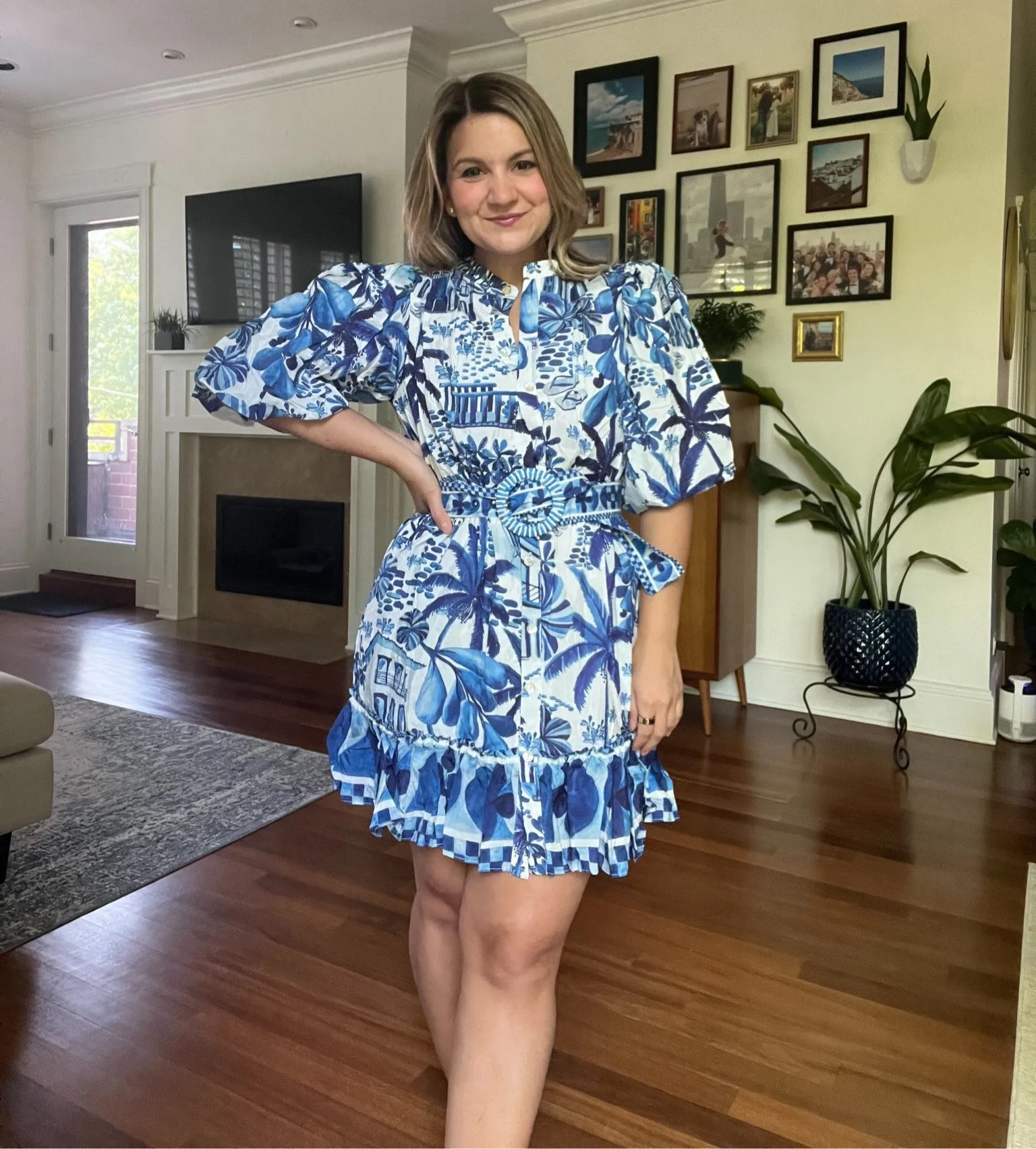 Farm Rio Dress - runs true to size, I’m in a size small! 

#LTKSeasonal #LTKtravel #LTKFind