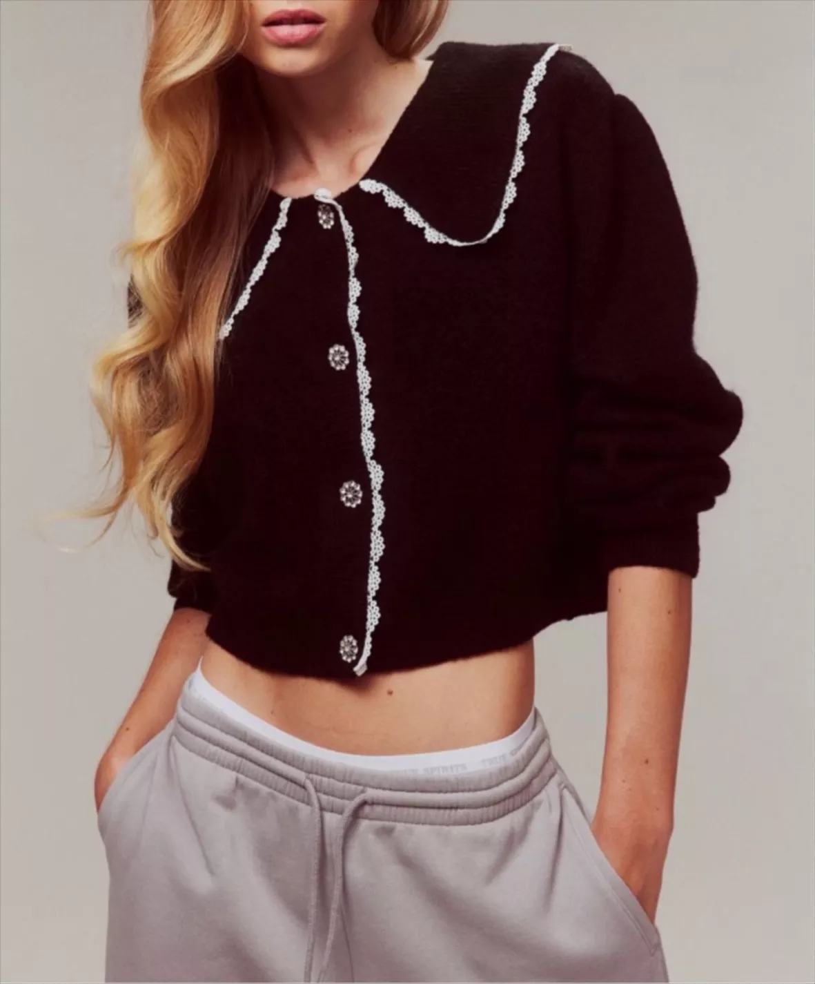 Collared Crop Top curated on LTK