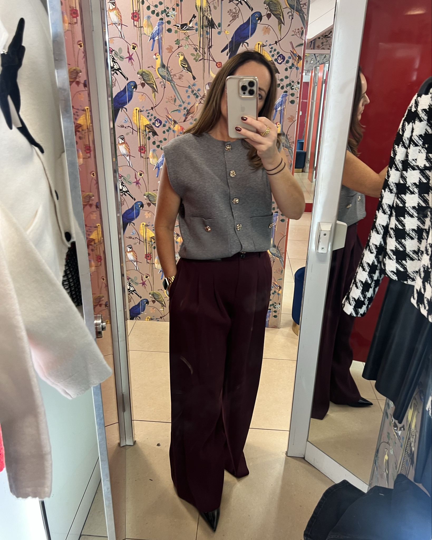 Clean, modern and effortless! 
Wide-leg trousers for that leg-lengthening magic, paired with a soft sleeveless knit that adds polish without trying too hard. Pointed black boots for a confident, pulled-together midlife style moment you can wear anywhere. Perfect for work, brunch or even night out!

#LTKcurves #LTKwinter #LTKover50style