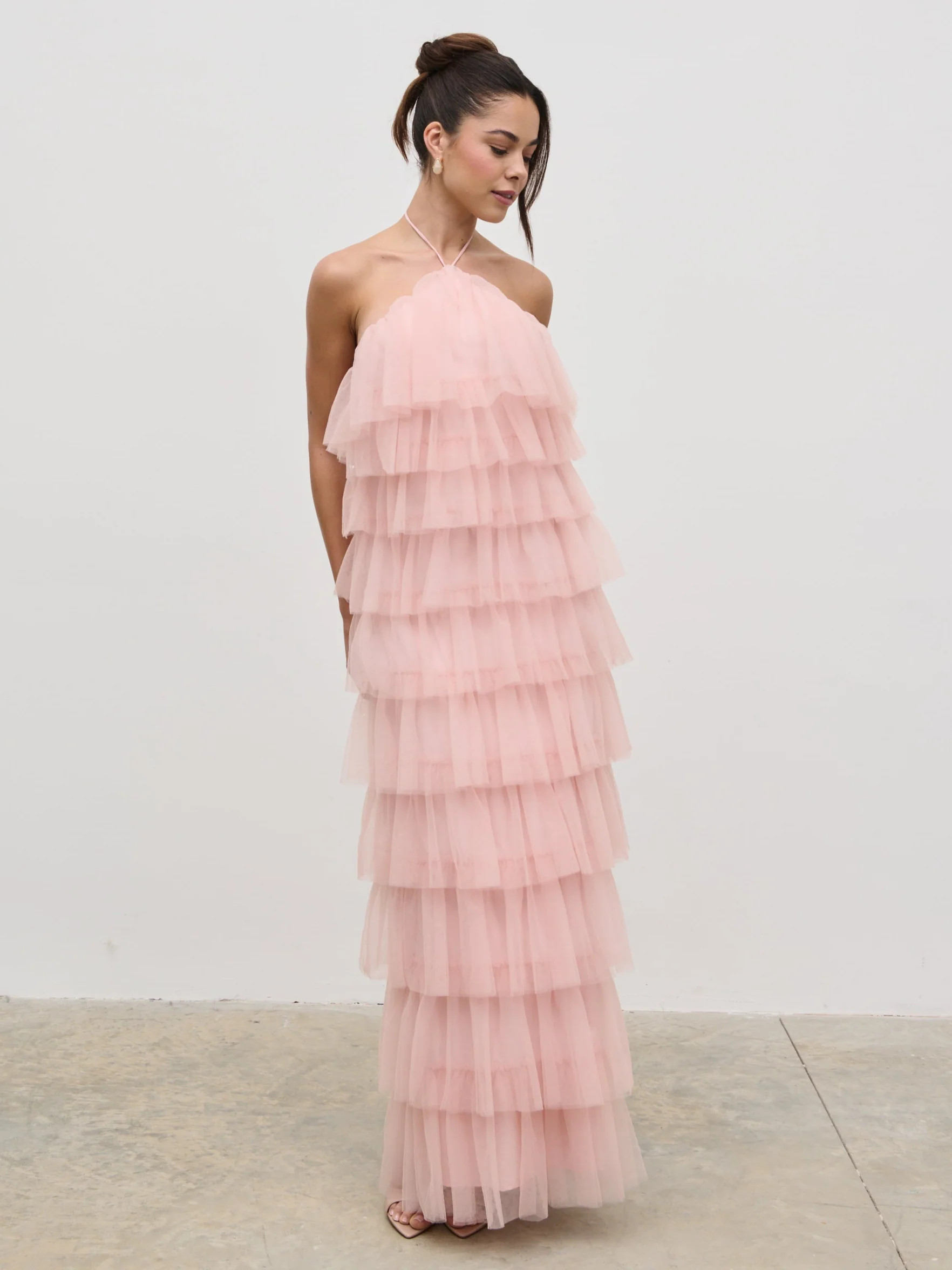 Carri Tulle Maxi Dress | Pretty Lavish (UK)