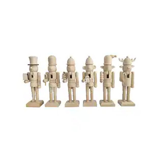 5" DIY Pinewood Nutcracker Set by Make Market® | Michaels | Michaels Stores