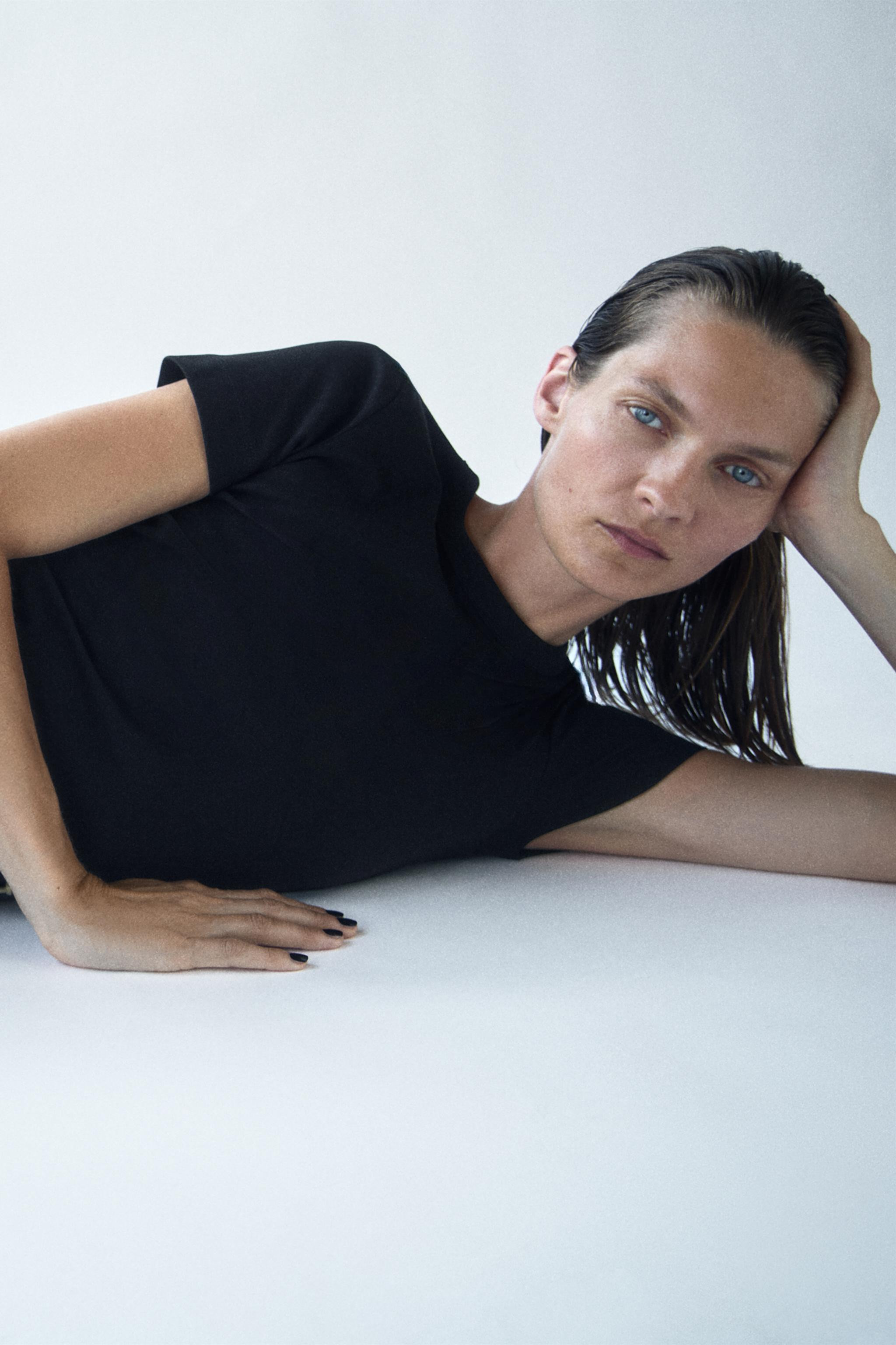 INTERLOCK SHORT SLEEVE T-SHIRT | Zara US