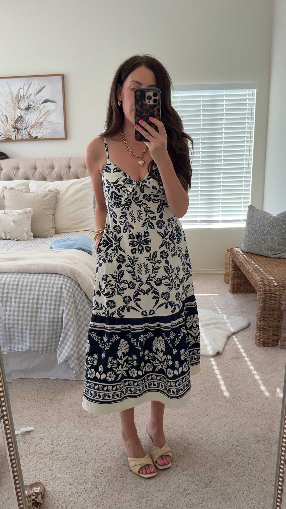 New Walmart midi dress with Anthropologie vibes 😍 in a smalll Small

#LTKootd #LTKSeasonal #LTKmomlife
