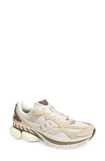 Saucony GRID NXT Sneaker in Vanilla/Walnut at Nordstrom Rack, Size 8 | Nordstrom Rack