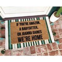 Joanna Gaines Were Home Doormat  Doormats  Welcome Mat  Custom Doormat  Funny Doormat  Shop Josie B | Etsy (US)