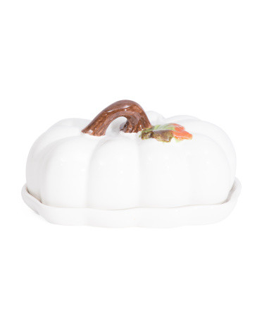 Pumpkin Butter Dish | TJ Maxx