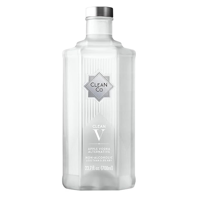 CleanCo Clean V - Non-Alcoholic, Low Calorie | No Sugar, No Sweeteners | Vodka Alternative | Vega... | Amazon (US)