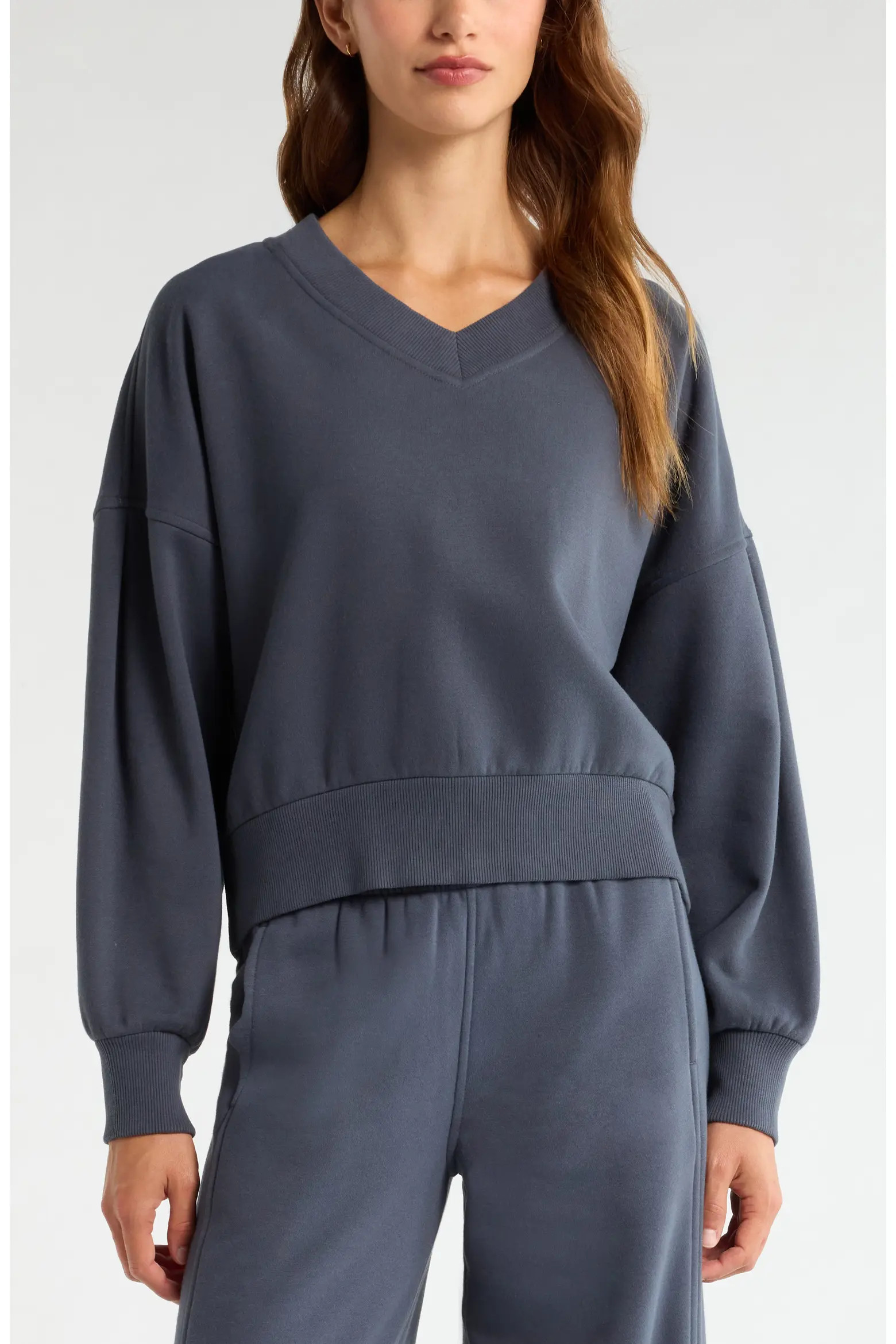 Zella Cloud Fleece Sweatshirt (Women) | Nordstrom | Nordstrom
