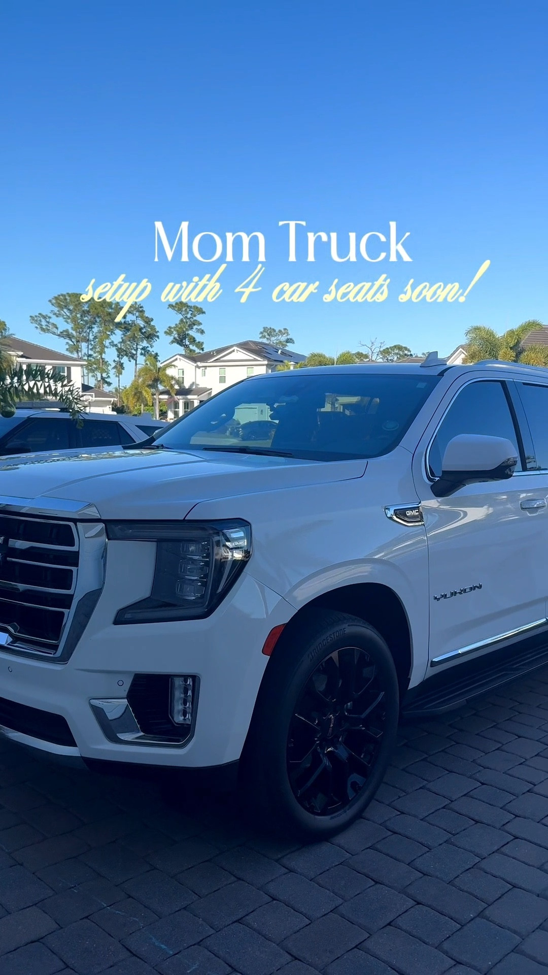 Linked all truck stuff you saw in the video here! 
GMC YUKON XL- captain chair as 2nd row is something I’ll never live without I love it so much! Gives me more space and yes the bigger trunk space in the XL is night and day difference size wise vs regular size Yukon.

Car seats:
Nuna Rava soon 2 of them
Nuna revv 
Babyark (code kara100)
Soon an infant Nuna car seat 

Main stroller is bugaboo donkey duo, I love that I can have it as a single, double or triple (with the seat/stand adapter)

Car busy baskets is a must! Plus weather tech mats in the truck! 

#LTKmomlife #LTKBaby #LTKKids