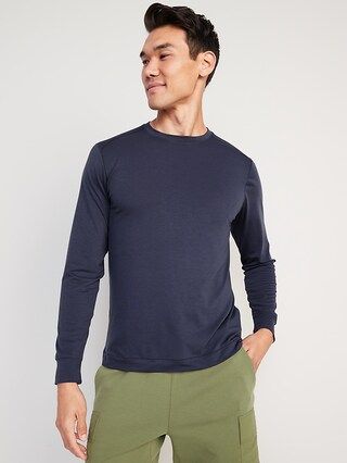 Beyond 4-Way Stretch Long-Sleeve T-Shirt for Men | Old Navy (US)