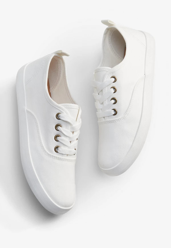 SuperCush Kali White Lace Up Sneaker | Maurices
