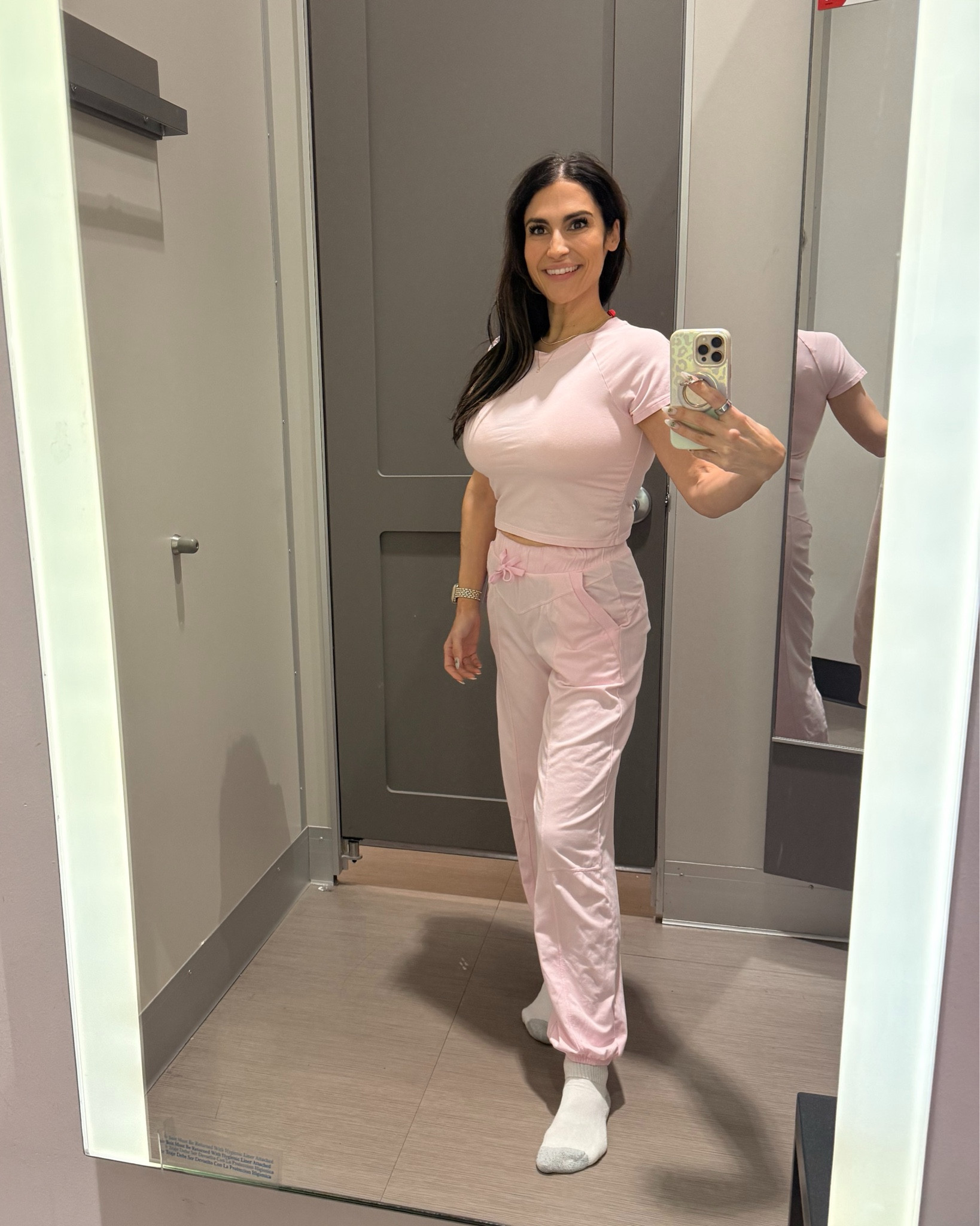 Target lounge set in pink 💗

This is such a cute spring outfits option for errands, travel days, or casual weekends.

Tried this Target lounge set in another size and color so you can see the fit difference.

For sizing reference:
Wearing XXS in the pink pants and M in the top for a more tapered fit.

I’m loving all the soft baby pink shades this season, so I had to try this one on too. 💖

I also shared the blue version in another post if you want to compare both colors.

@Target 

#LTKOver40 #LTKmomlife #LTKSeasonal