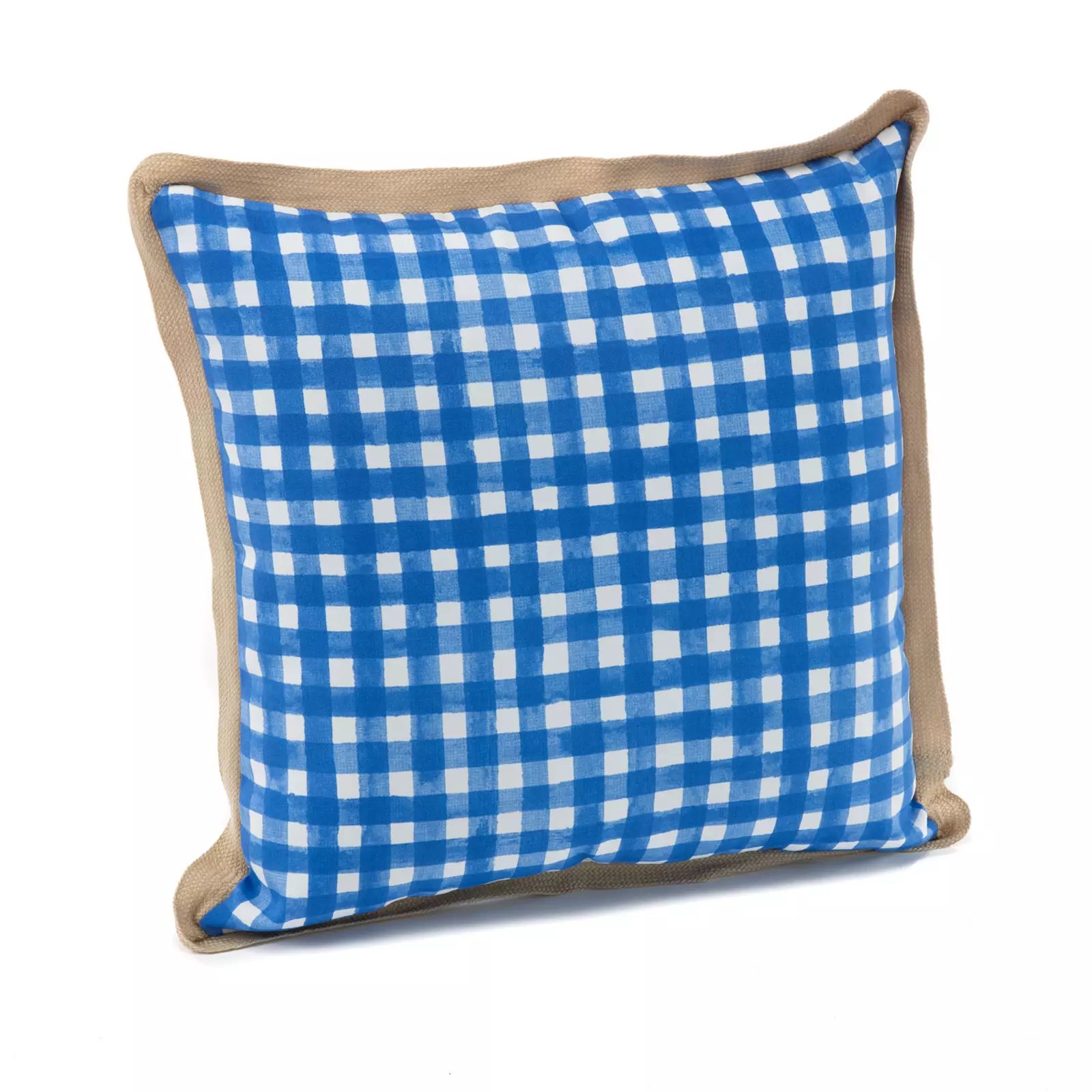 Terrasol Picnic Check Indoor Outdoor Throw Pillow, Blue, 22X22 | Kohl's