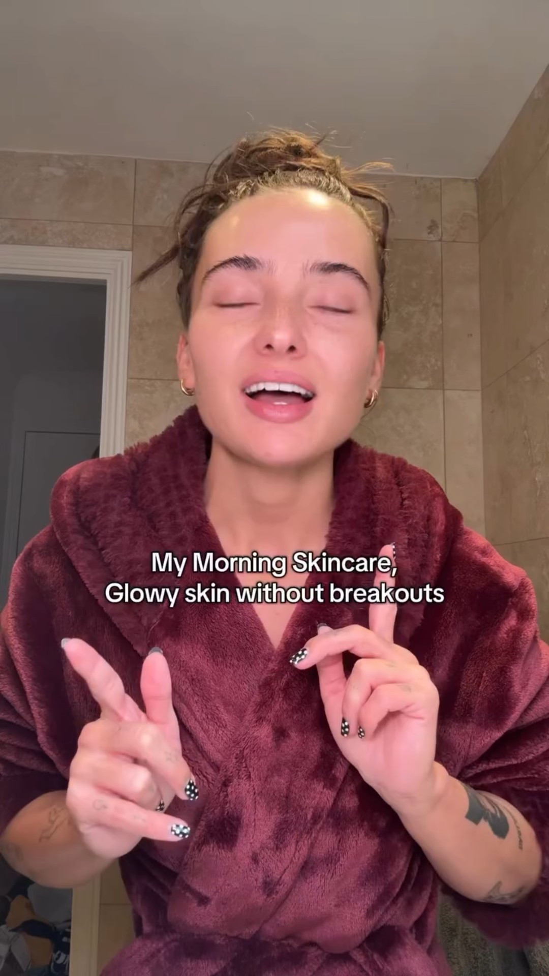 I did in fact forget to buy a new lip balm, classic #grwm #getreadywithme #chattygrwm #skin #skincareroutine @theinkeylist @larocheposay @theordinary @anua_global @lanolips @bootsuk