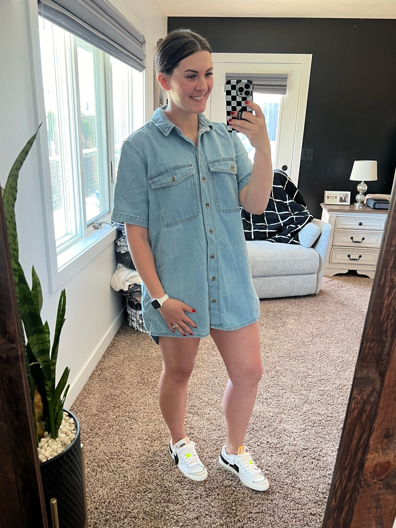 I’ll be wearing this denim dress all summer & fall👏🏼🫶🏼

#LTKWorkwear #LTKFindsUnder50 #LTKFindsUnder100